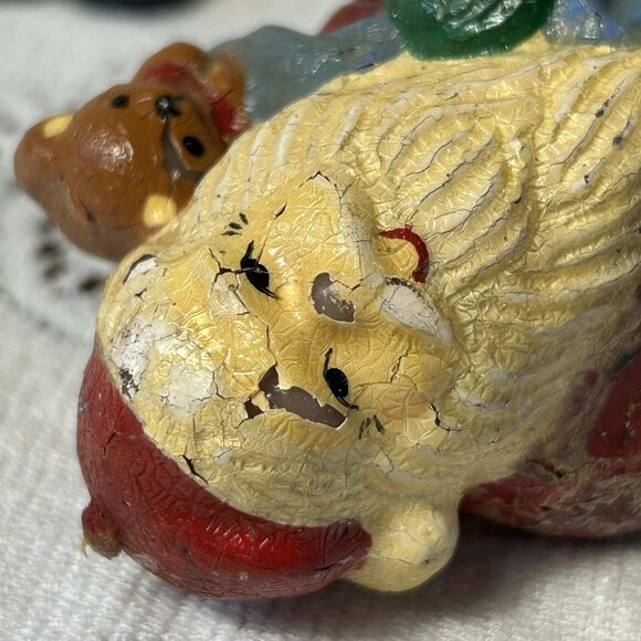 Vintage Santa trio - Picture 8 of 10